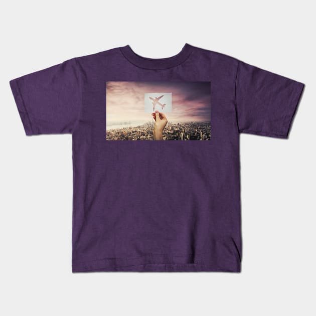 trip Kids T-Shirt by 1STunningArt